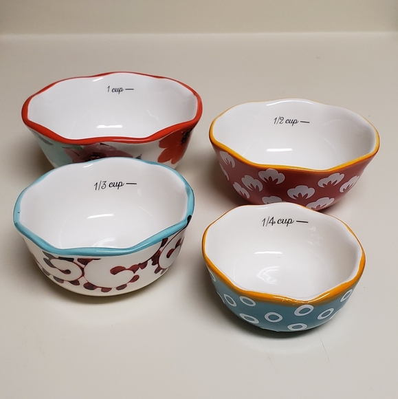 The Pioneer Woman Other - NEW Pioneer Woman Floral Measuring Bowls / Cups